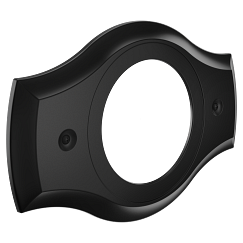 MOEN 1920BL Remodeling Cover Plate - Matte Black