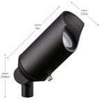 KICHLER 15384BKT 12V 1 Light Mini Accent Light Textured Black