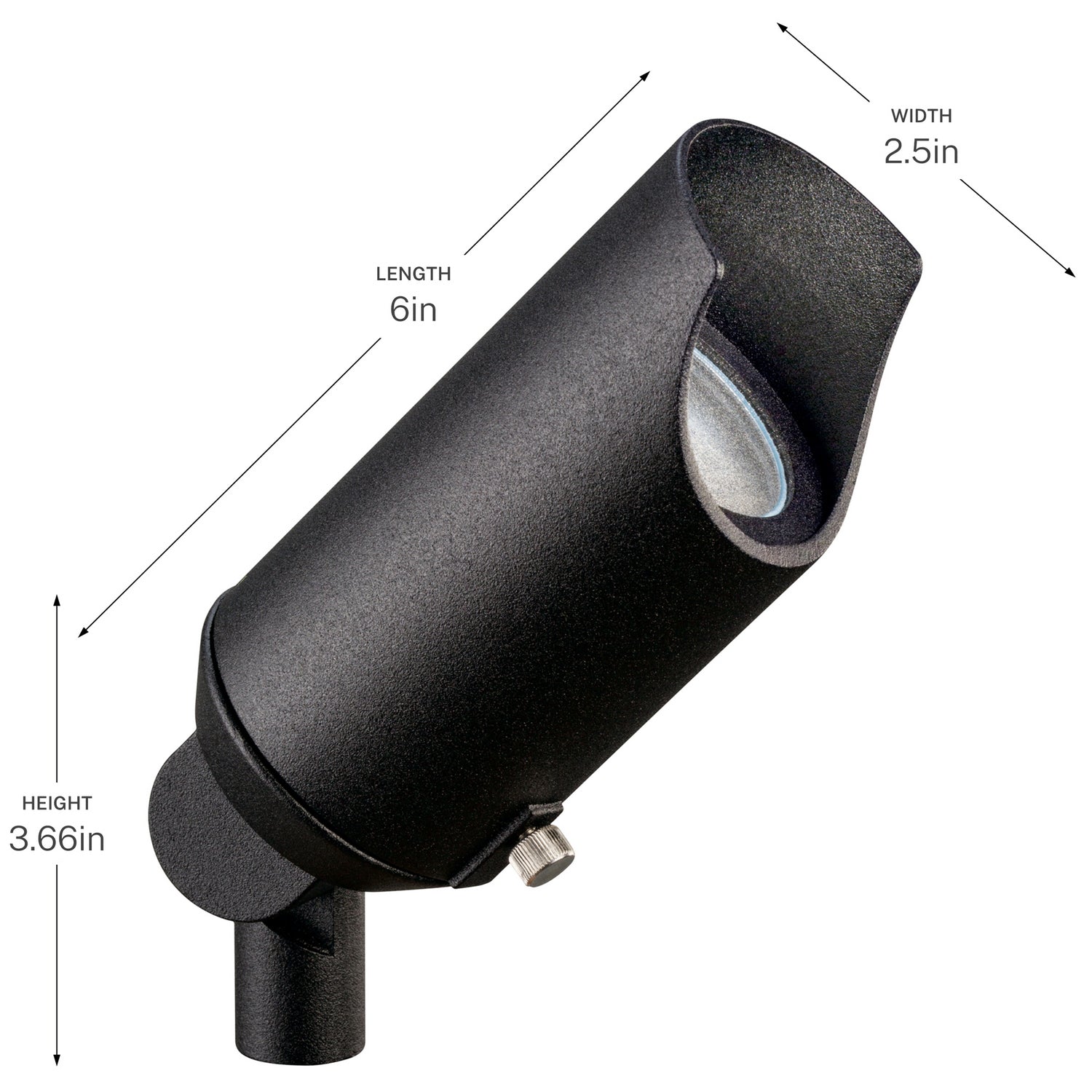 KICHLER 15384BKT 12V 1 Light Mini Accent Light Textured Black