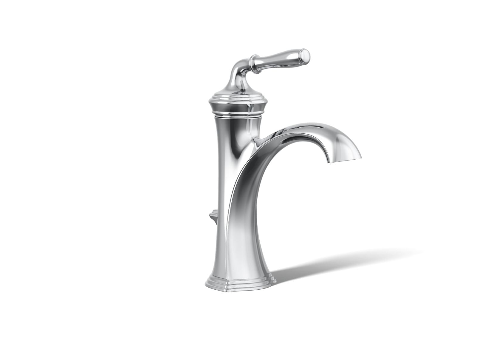 KOHLER K-193-4-CP Devonshire Single-Handle Bathroom Sink Faucet, 1.2 Gpm - Polished Chrome