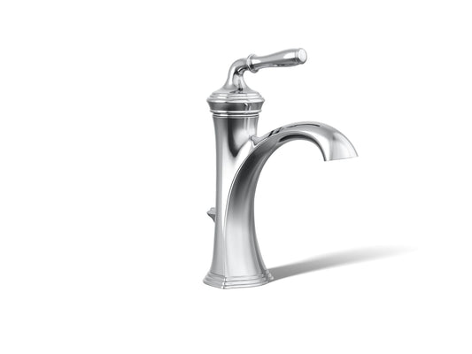 KOHLER K-193-4-CP Devonshire Single-handle bathroom sink faucet, 1.2 gpm - Polished Chrome