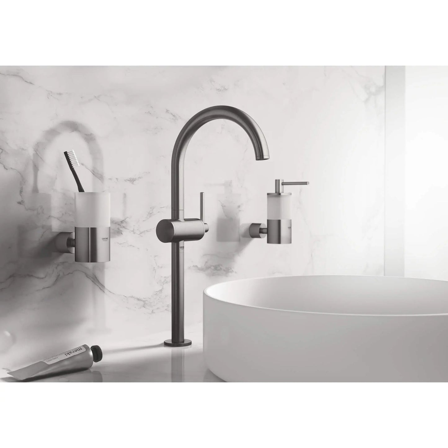 GROHE 40254003 Atrio New Glass without Holder - Chrome
