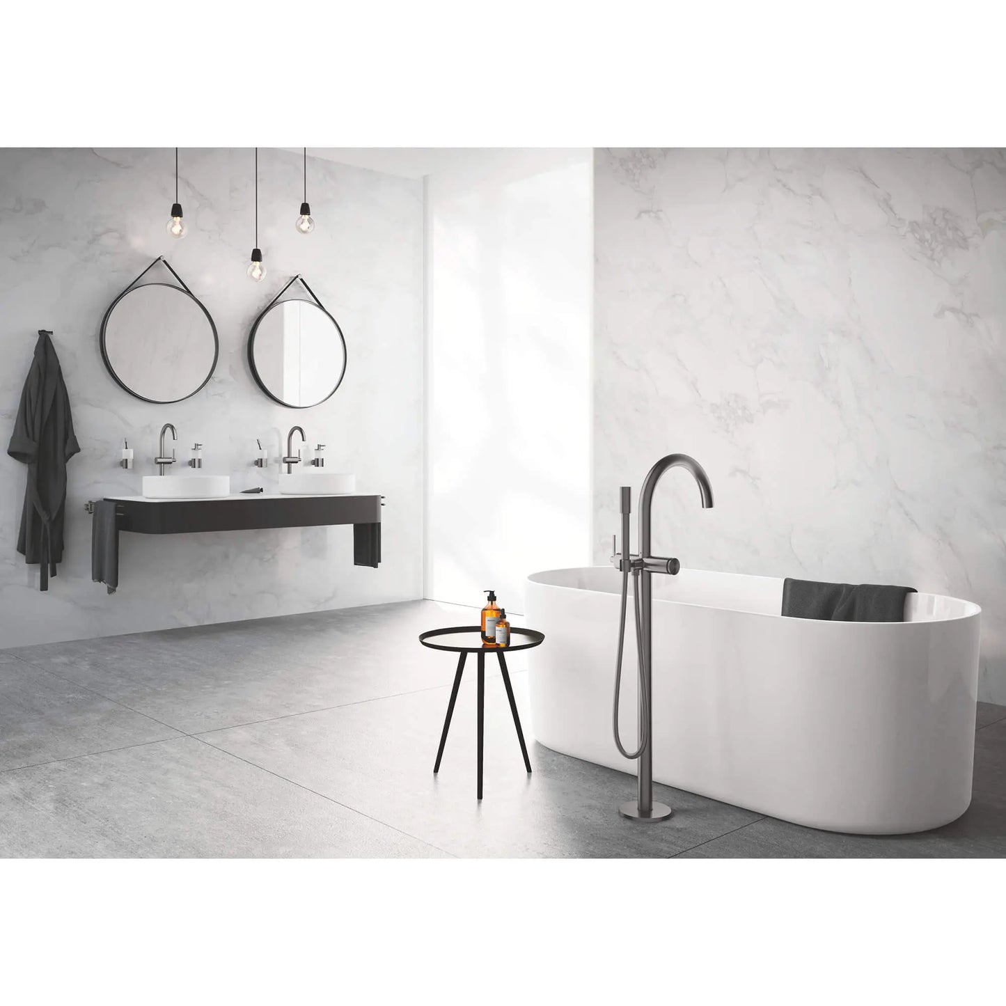 GROHE 40254003 Atrio New Glass without Holder - Chrome