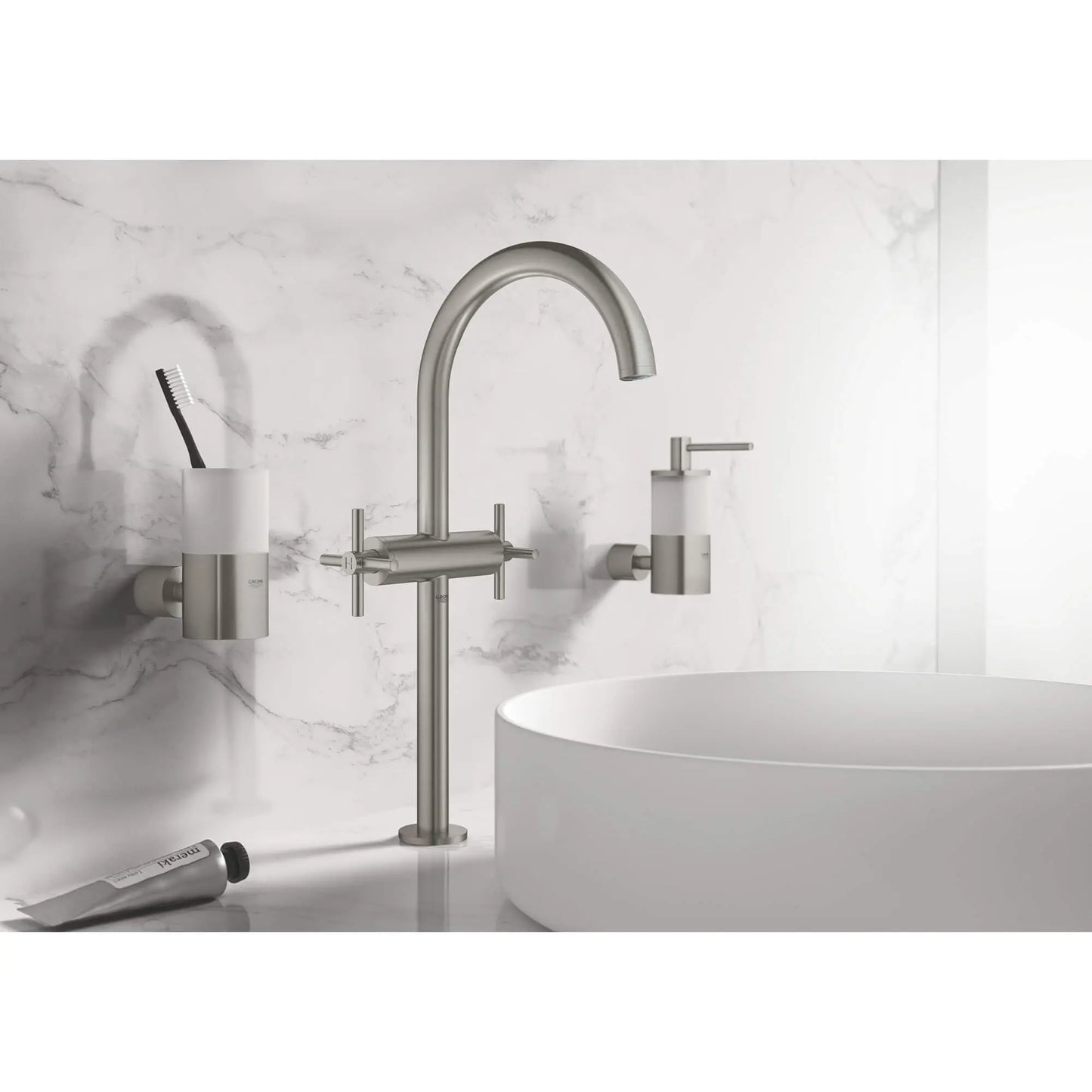 GROHE 40254003 Atrio New Glass without Holder - Chrome