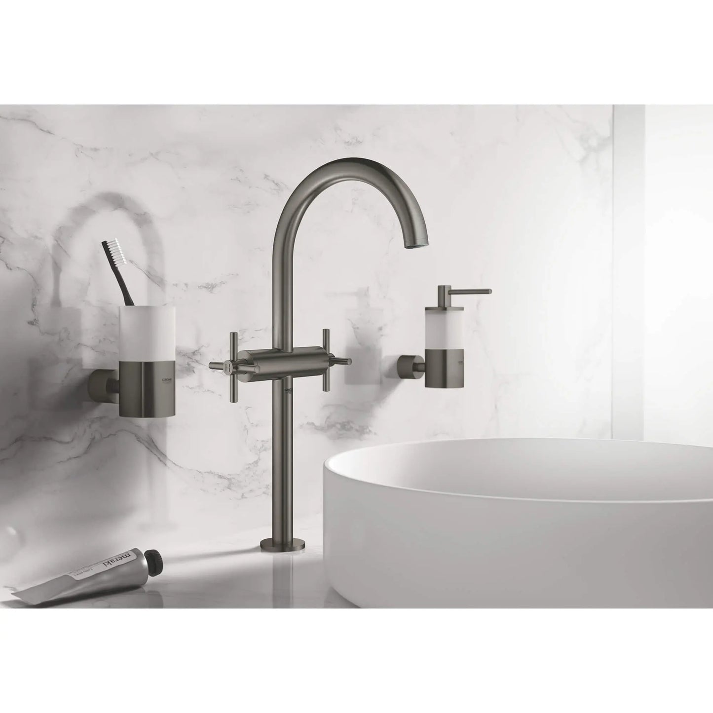 GROHE 40254003 Atrio New Glass without Holder - Chrome