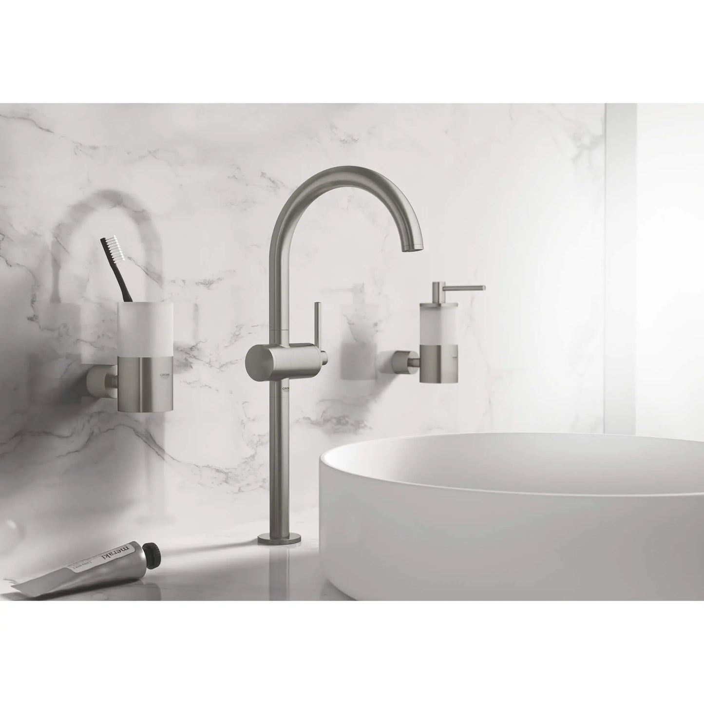 GROHE 40254003 Atrio New Glass without Holder - Chrome