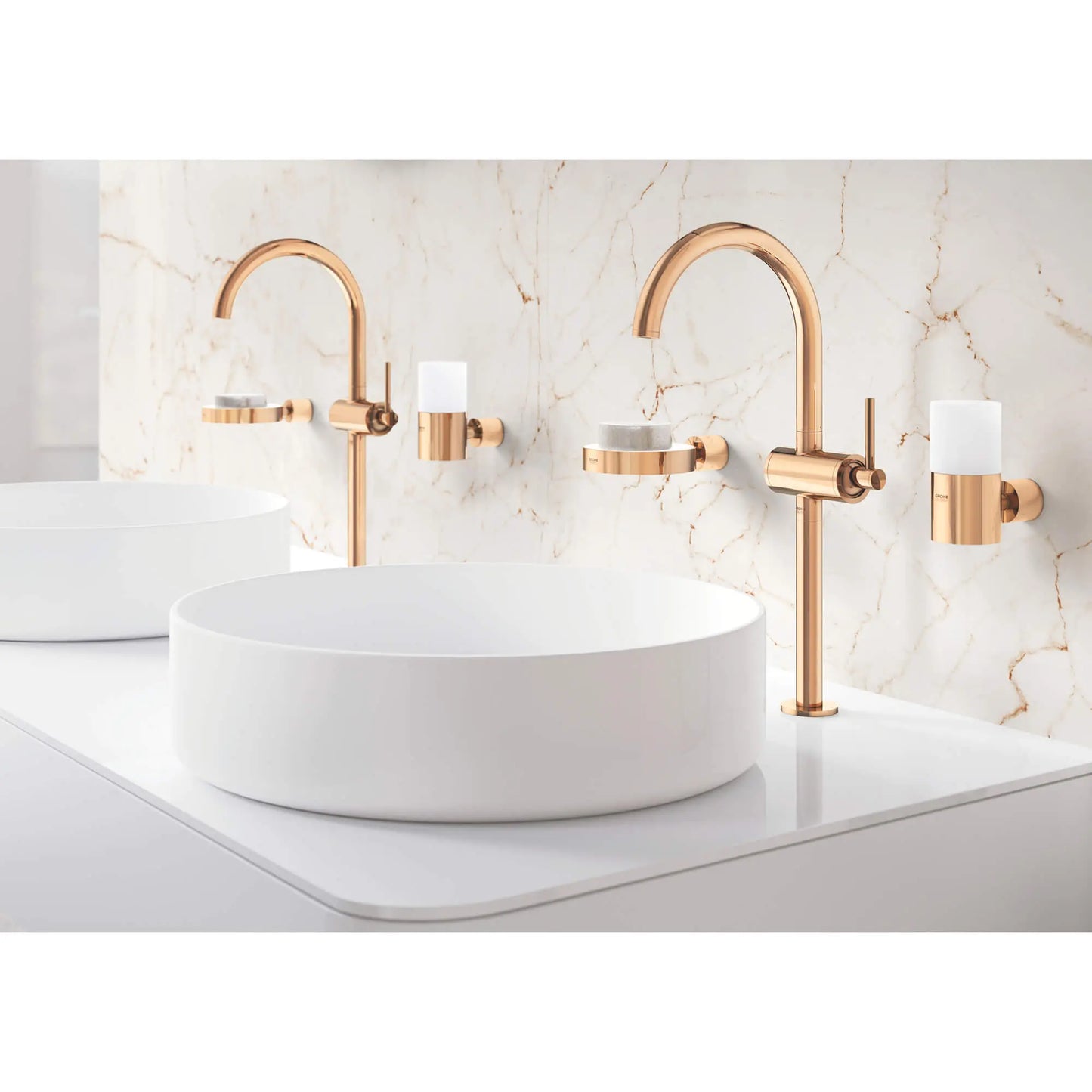 GROHE 40254003 Atrio New Glass without Holder - Chrome