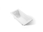 KOHLER K-1946-0 Archer 60" X 30" Drop-In Bath - White