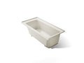 KOHLER K-1946-R-96 Archer 60" X 30" Alcove Bath, Right Drain - Biscuit