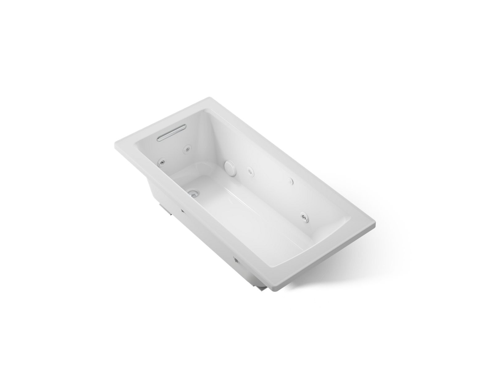 KOHLER K-1947-95 Archer 60" X 30" Drop-In Whirlpool Bath - Ice Grey