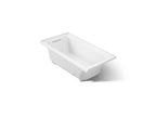 KOHLER K-1947-GHLF-0 Archer 60" X 30" Alcove Heated Bubblemassage Air Bath, Left Drain - White
