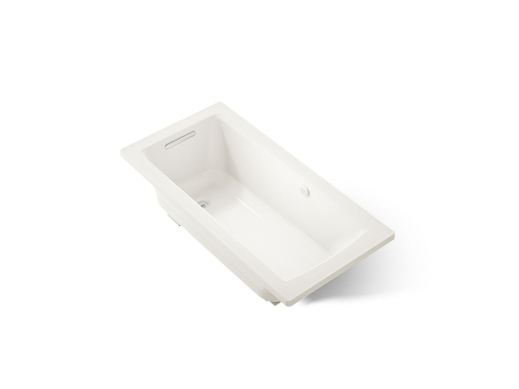 KOHLER K-1947-GHW-96 Archer 60" X 30" Drop-In Heated Bubblemassage Air Bath With Bask Heated Surface - Biscuit