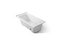 KOHLER K-1947-R-95 Archer 60" X 30" Alcove Whirlpool Bath, Right Drain - Ice Grey