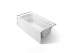 KOHLER K-1948-RA-0 Archer 66" X 32" Alcove Bath, Right Drain - White