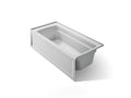 KOHLER K-1948-RA-95 Archer 66" X 32" Alcove Bath, Right Drain - Ice Grey