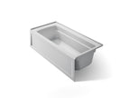 KOHLER K-1948-RA-95 Archer 66" X 32" Alcove Bath, Right Drain - Ice Grey