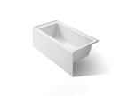 KOHLER K-1956-LA-0 Underscore 60" X 30" Alcove Bath, Left Drain - White