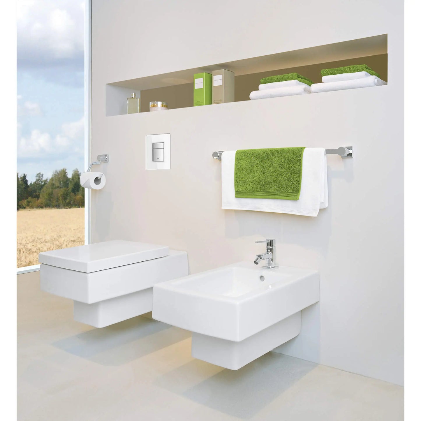 GROHE 40341000 Allure 24" Towel Bar - Chrome