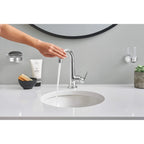 GROHE 40365001 Essentials 8" Towel Ring - Chrome