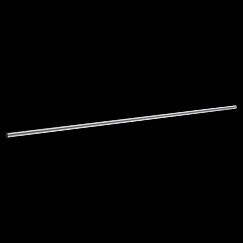 MOEN 2-100-6SS Polished stainless shower rod, Polished Stainless