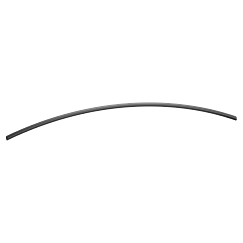 MOEN 2-102-5BL Matte black 5' curved shower rod - Matte Black