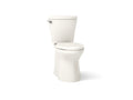 KOHLER K-20197-96 Betello Two-Piece Elongated Toilet With Skirted Trapway, 1.28 Gpf - Biscuit