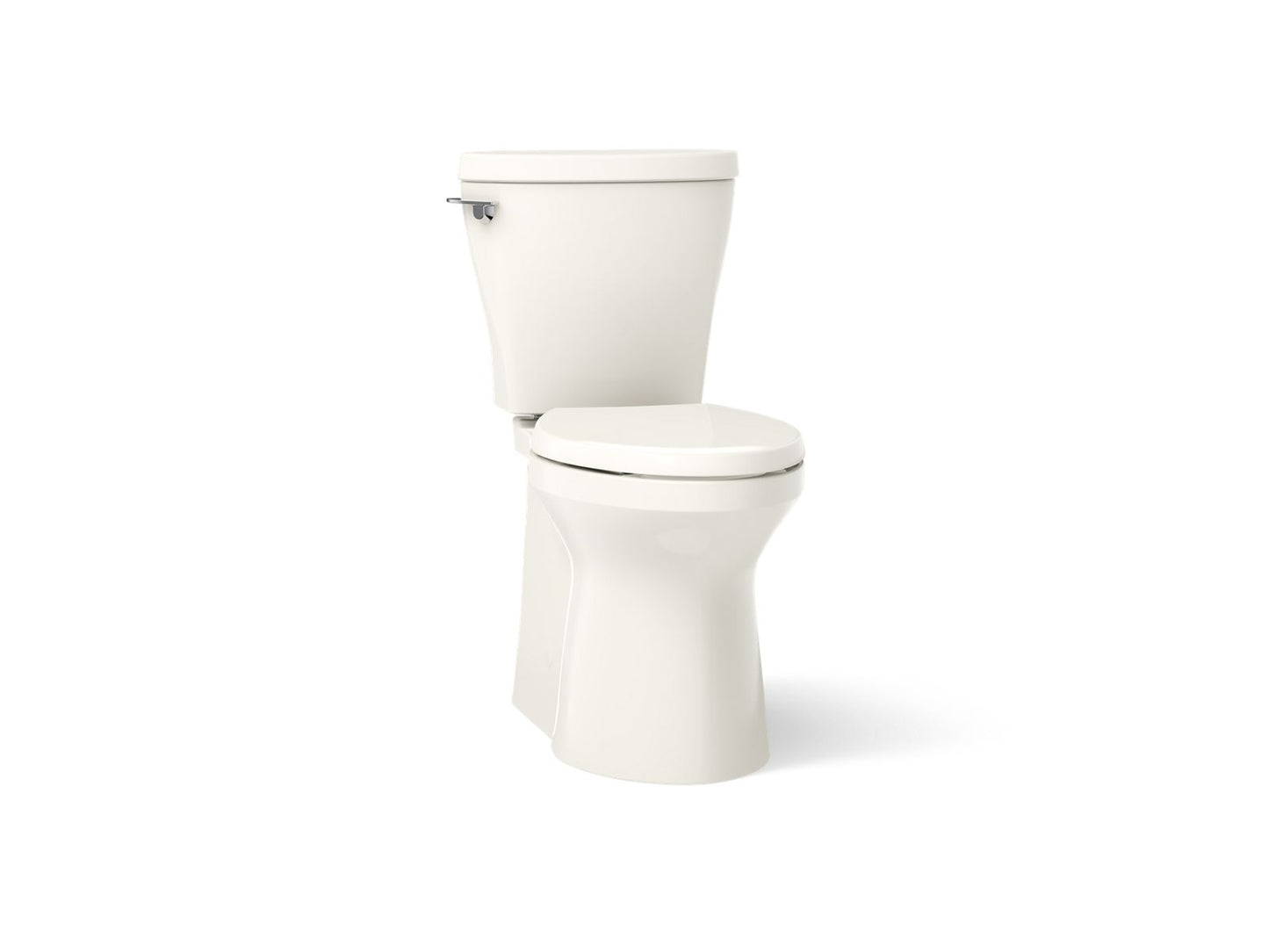 KOHLER K-20197-96 Betello Two-piece elongated toilet with skirted trapway, 1.28 gpf - Biscuit