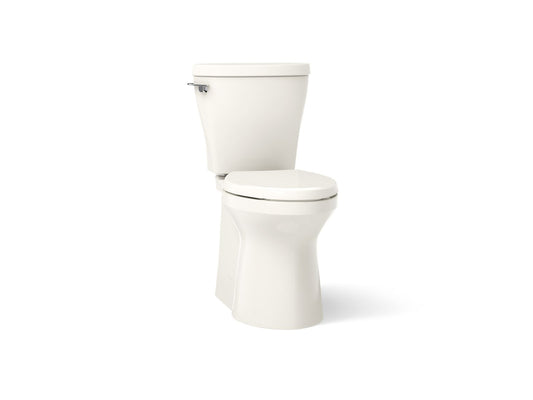 KOHLER K-20197-96 Betello Two-piece elongated toilet with skirted trapway, 1.28 gpf - Biscuit
