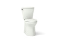 KOHLER K-20197-NY Betello Two-Piece Elongated Toilet With Skirted Trapway, 1.28 Gpf - Dune