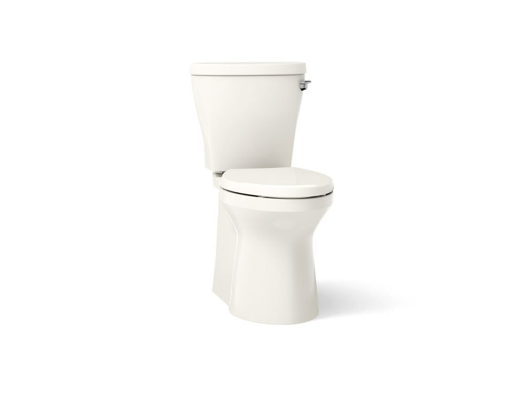 KOHLER K-20197-RA-96 Betello Two-Piece Elongated Toilet With Skirted Trapway, 1.28 Gpf - Biscuit