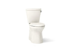 KOHLER K-20197-RA-96 Betello Two-Piece Elongated Toilet With Skirted Trapway, 1.28 Gpf - Biscuit