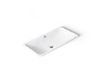 KOHLER K-20212-0 Iron Plains 30" Rectangular Drop-In/Undermount Bathroom Sink - White