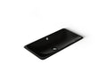 KOHLER K-20212-7 Iron Plains 30" Rectangular Drop-In/Undermount Bathroom Sink - Black Black