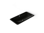 KOHLER K-20212-7 Iron Plains 30" Rectangular Drop-In/Undermount Bathroom Sink - Black Black