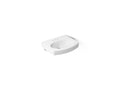 KOHLER K-2028-4-0 Pinoir 22" Oval Wall-Mount Bathroom Sink - White