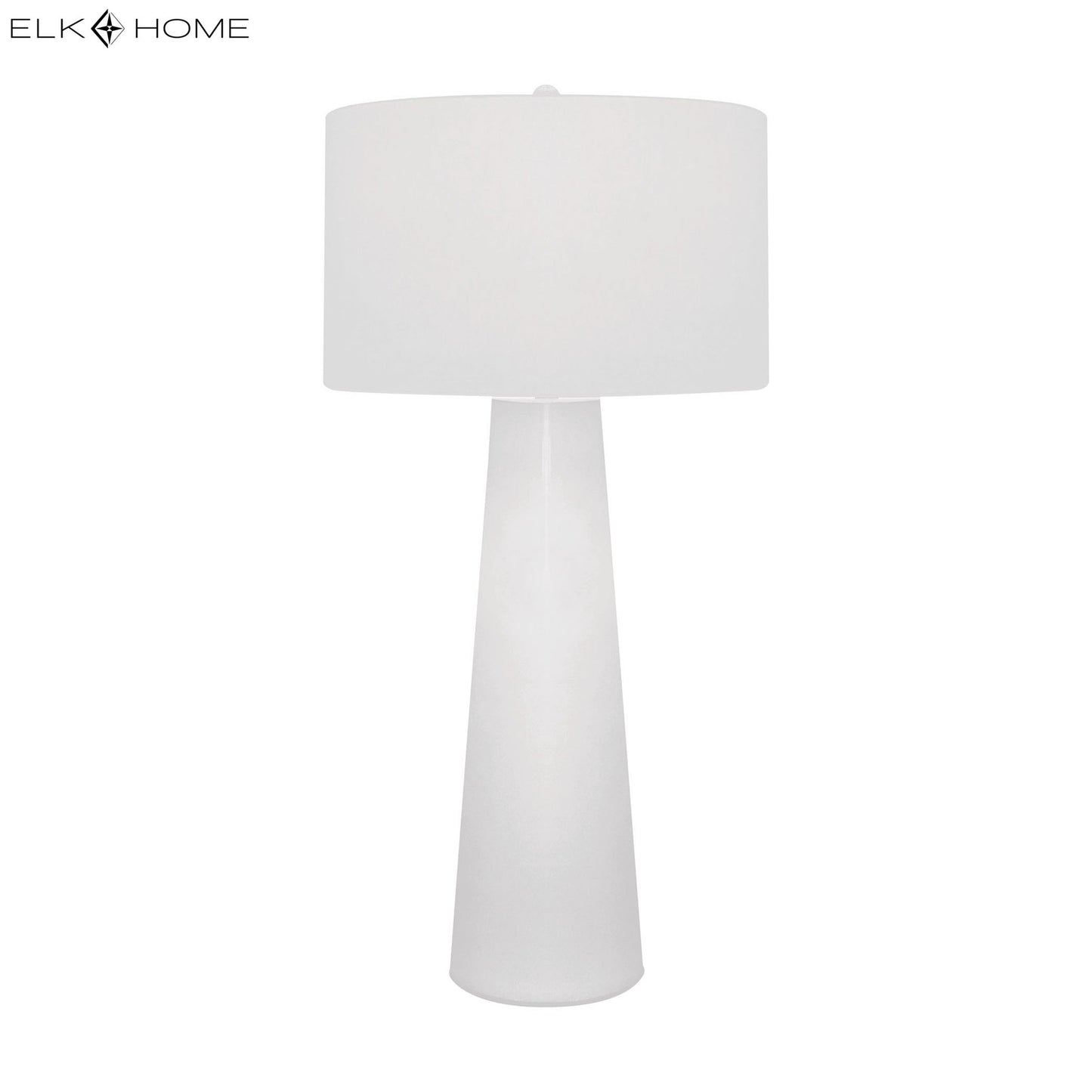 ELK SIGNATURE 203 Obelisk 36'' High 1-Light Table Lamp - White