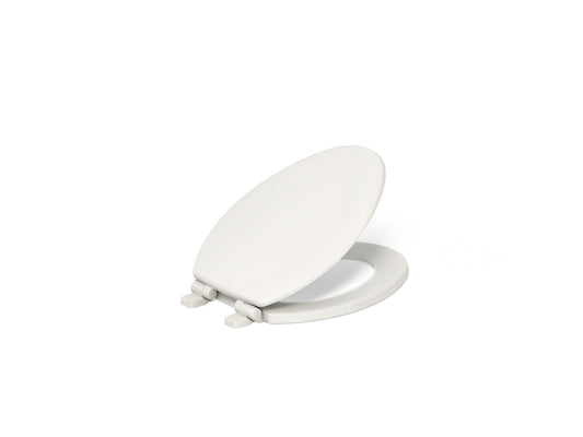 KOHLER K-20466-96 Stonewood Quiet-Close elongated toilet seat - Biscuit