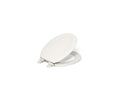 KOHLER K-20467-96 Stonewood Quiet-Close Round-Front Toilet Seat - Biscuit