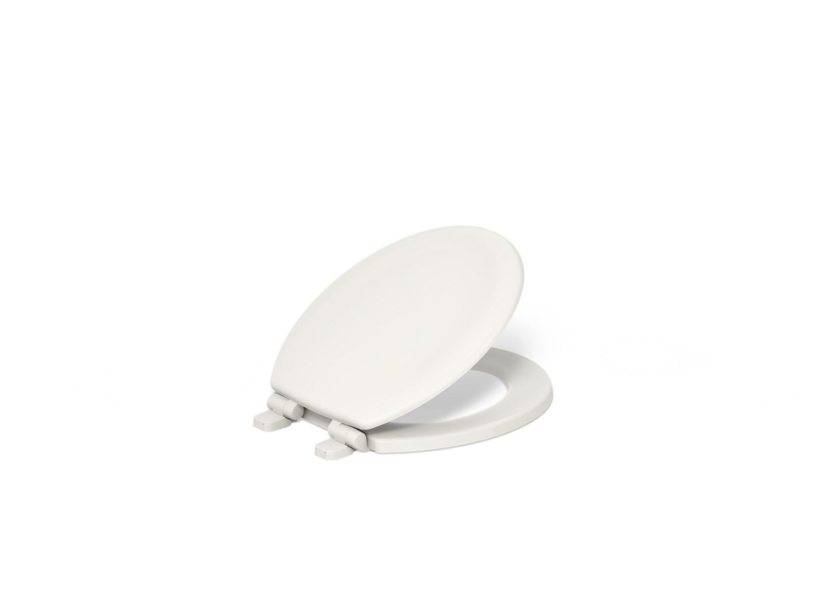 KOHLER K-20467-96 Stonewood Quiet-Close Round-Front Toilet Seat - Biscuit
