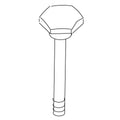 KOHLER Lift Rod - Brushed Chrome, K-20536-G