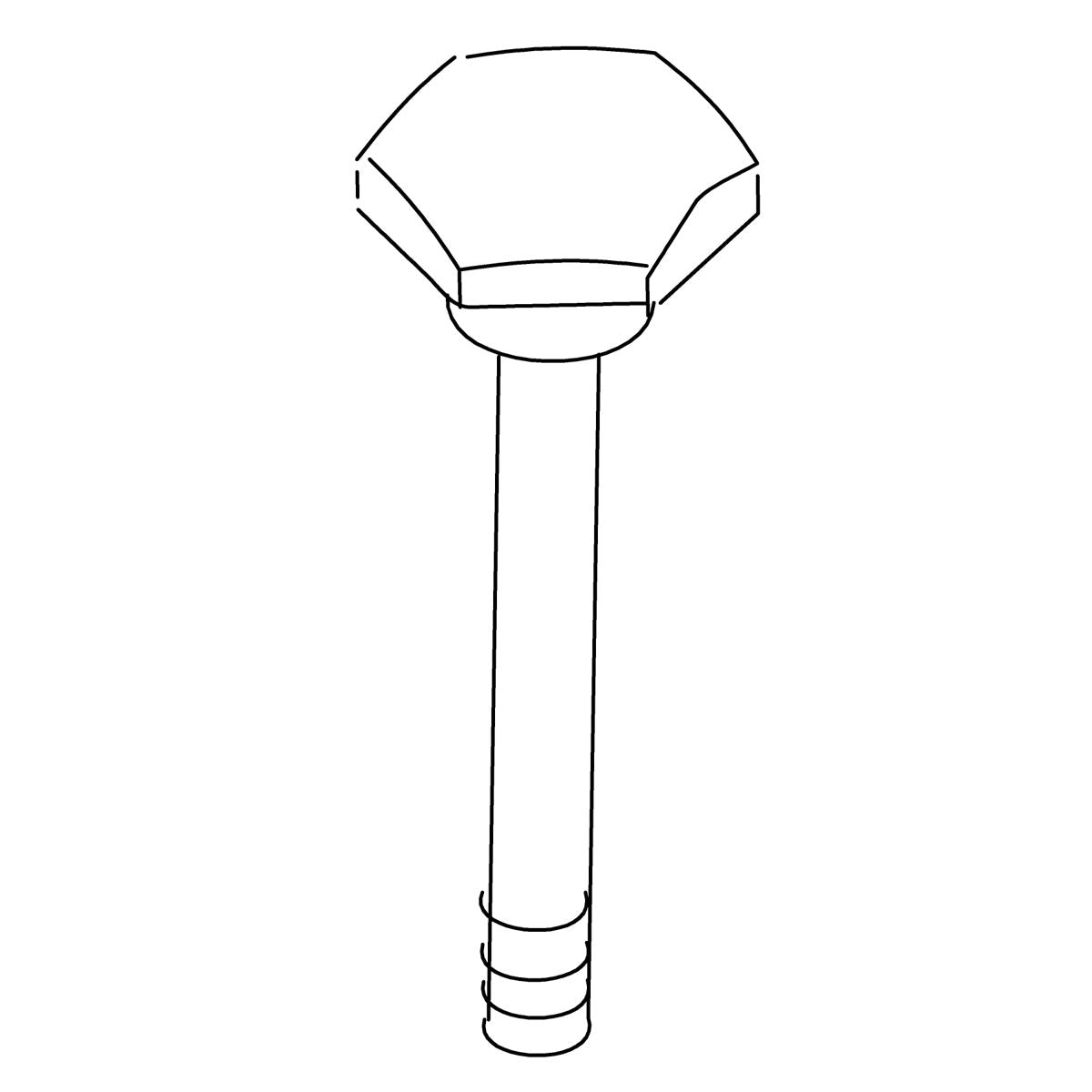 KOHLER Lift Rod - Brushed Chrome, K-20536-G