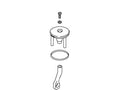KOHLER Stopper Assembly - Polished Chrome, K-20619-CP