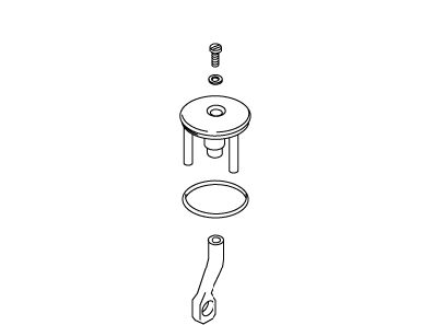 KOHLER Stopper Assembly - Polished Chrome, K-20619-CP