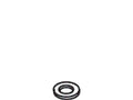 KOHLER Gasket, 13/64 X 5/16, K-20644