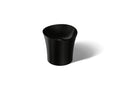 KOHLER K-20703-7 Veil 16" Round Vessel Bathroom Sink Or Pedestal Sink Basin - Black Black