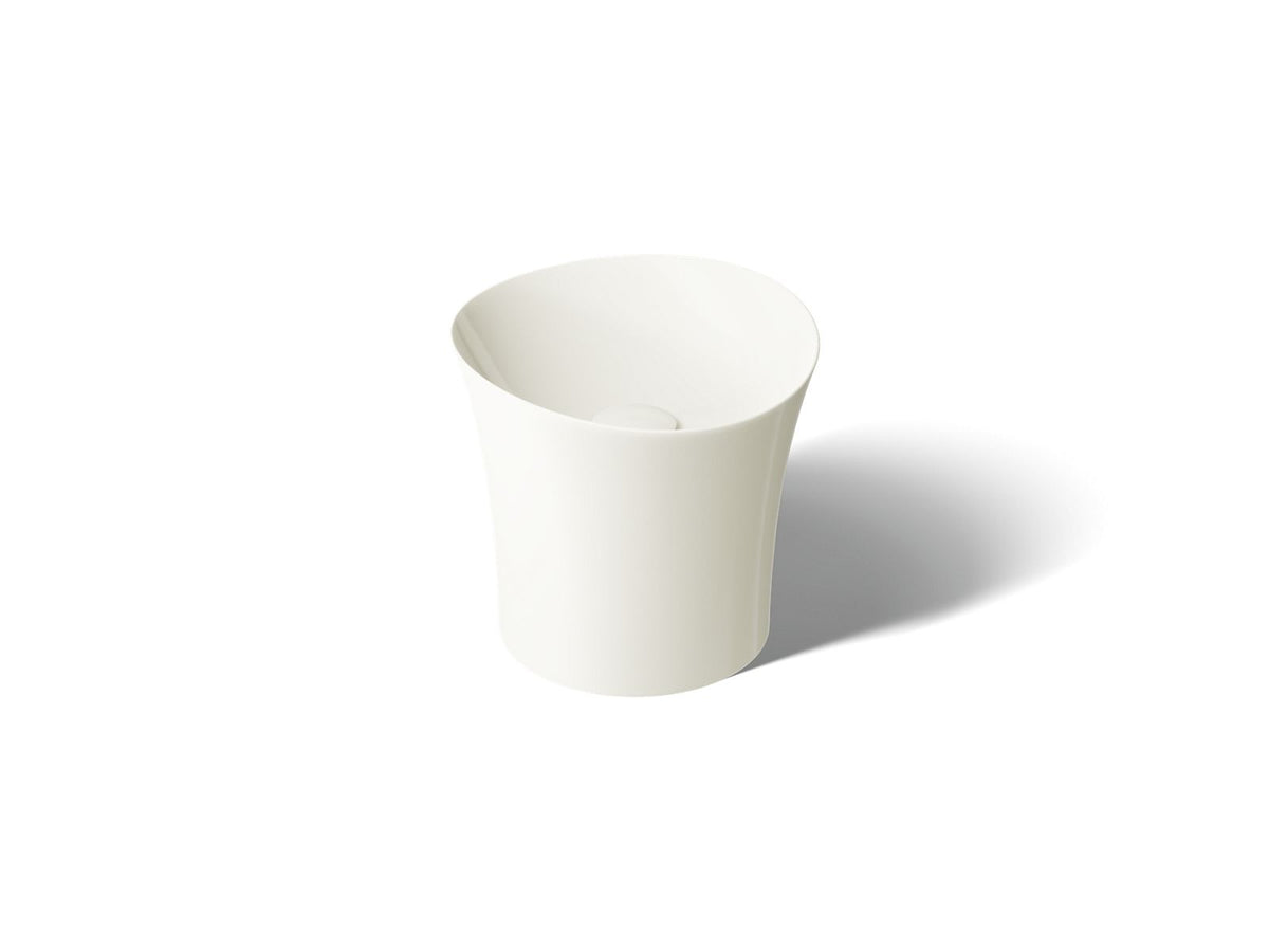 KOHLER K-20703-N-96 Veil 16" Round Vessel Bathroom Sink Or Pedestal Sink Basin, No Overflow - Biscuit