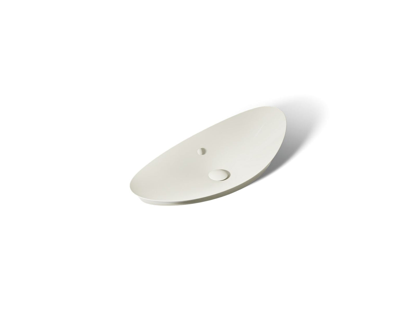 KOHLER K-20705-96 Veil 38-1/2" oval vessel bathroom sink - Biscuit