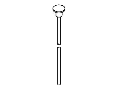 KOHLER Lift Rod Assembly - Polished Chrome, K-20781-CP