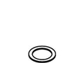 KOHLER Washer, .633 X .762, K-20791