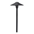 KICHLER 15310BKT 8" Dome 12V Path Light Textured Black